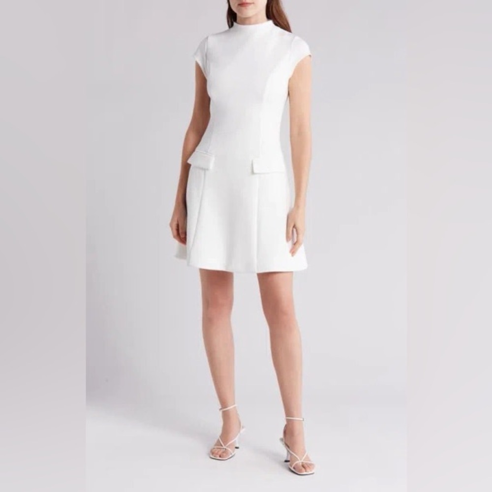Rachel Parcell White cap sleeve Mini Dress size XS